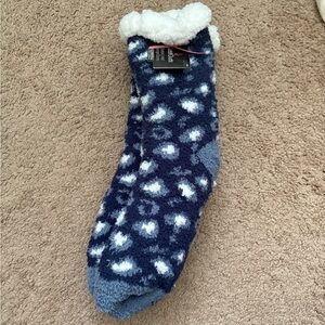 Cuddl Duds Sherpa Lined Lounge Socks NWT